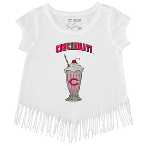 Cincinnati Reds Milkshake Fringe Tee