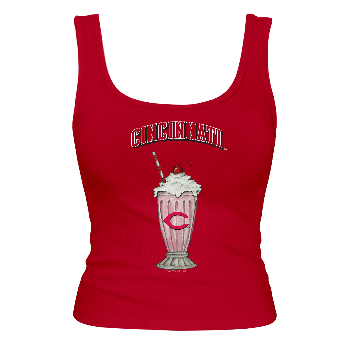 Cincinnati Reds Milkshake Emmy Tank