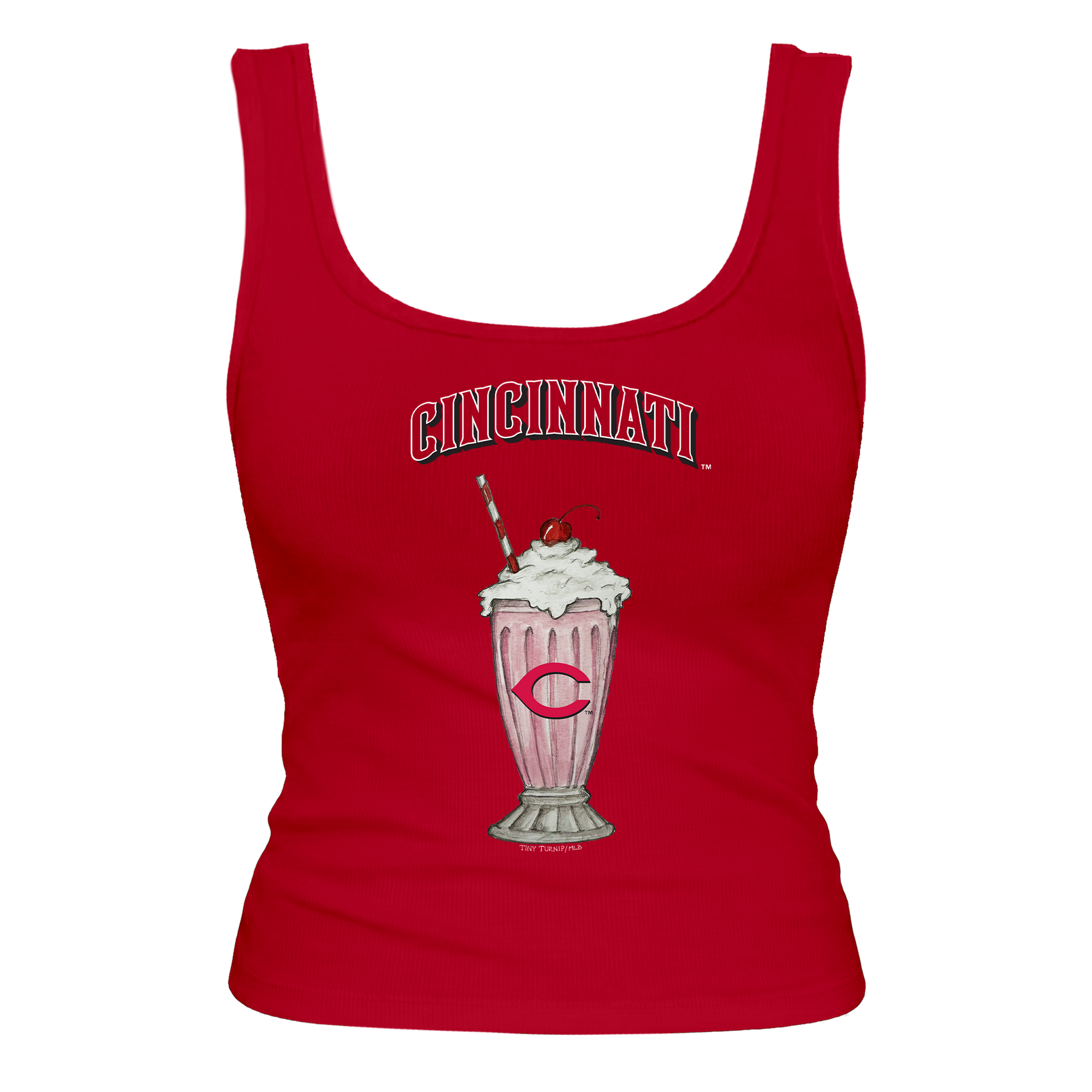 Cincinnati Reds Milkshake Emmy Tank