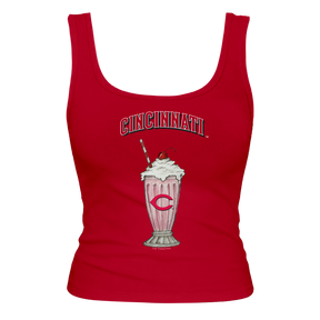Cincinnati Reds Milkshake Emmy Tank