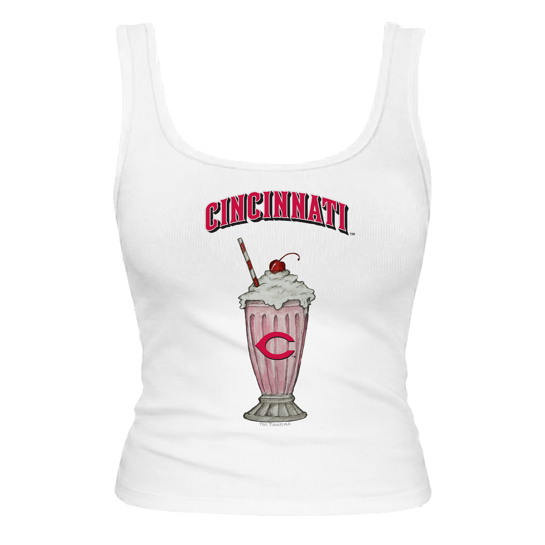 Cincinnati Reds Milkshake Emmy Tank