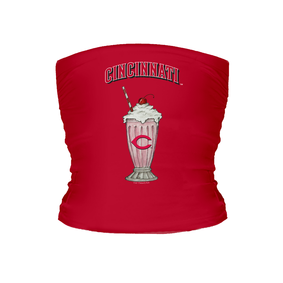 Cincinnati Reds Milkshake Tube Top