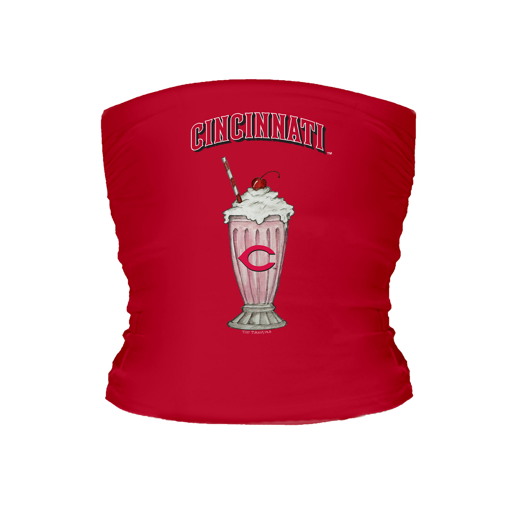 Cincinnati Reds Milkshake Tube Top