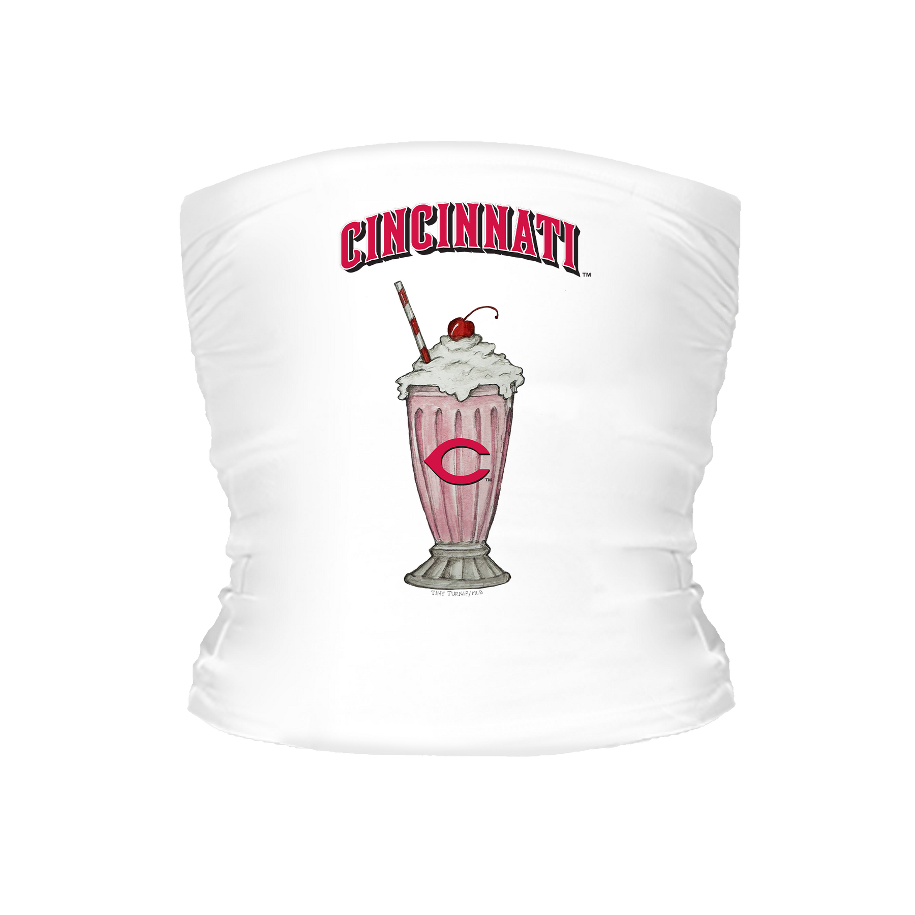 Cincinnati Reds Milkshake Tube Top