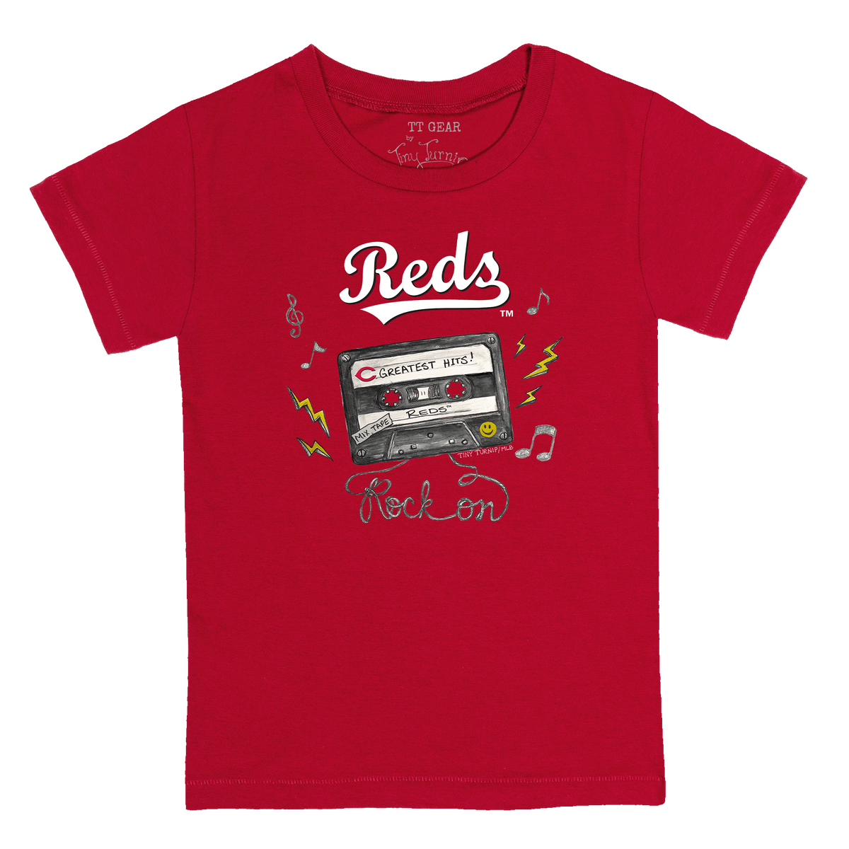 Cincinnati Reds Mixtape Kid's Tee Shirt
