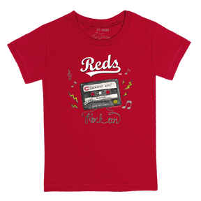 Cincinnati Reds Mixtape Kid's Tee Shirt