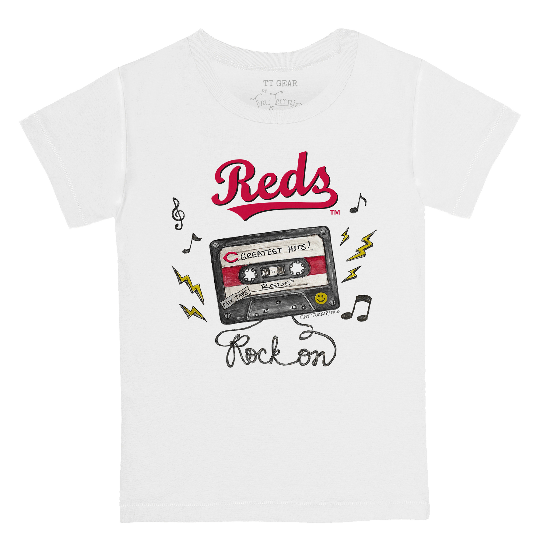 Cincinnati Reds Mixtape Kid's Tee Shirt