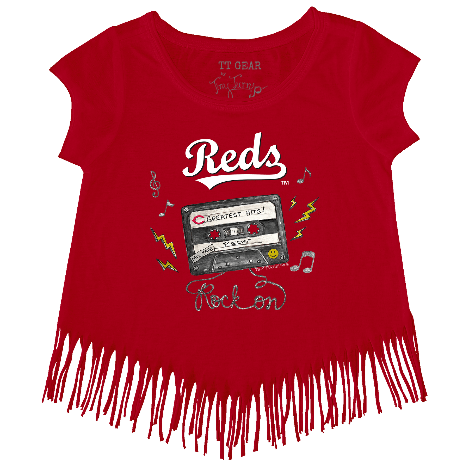 Cincinnati Reds Mixtape Fringe Tee