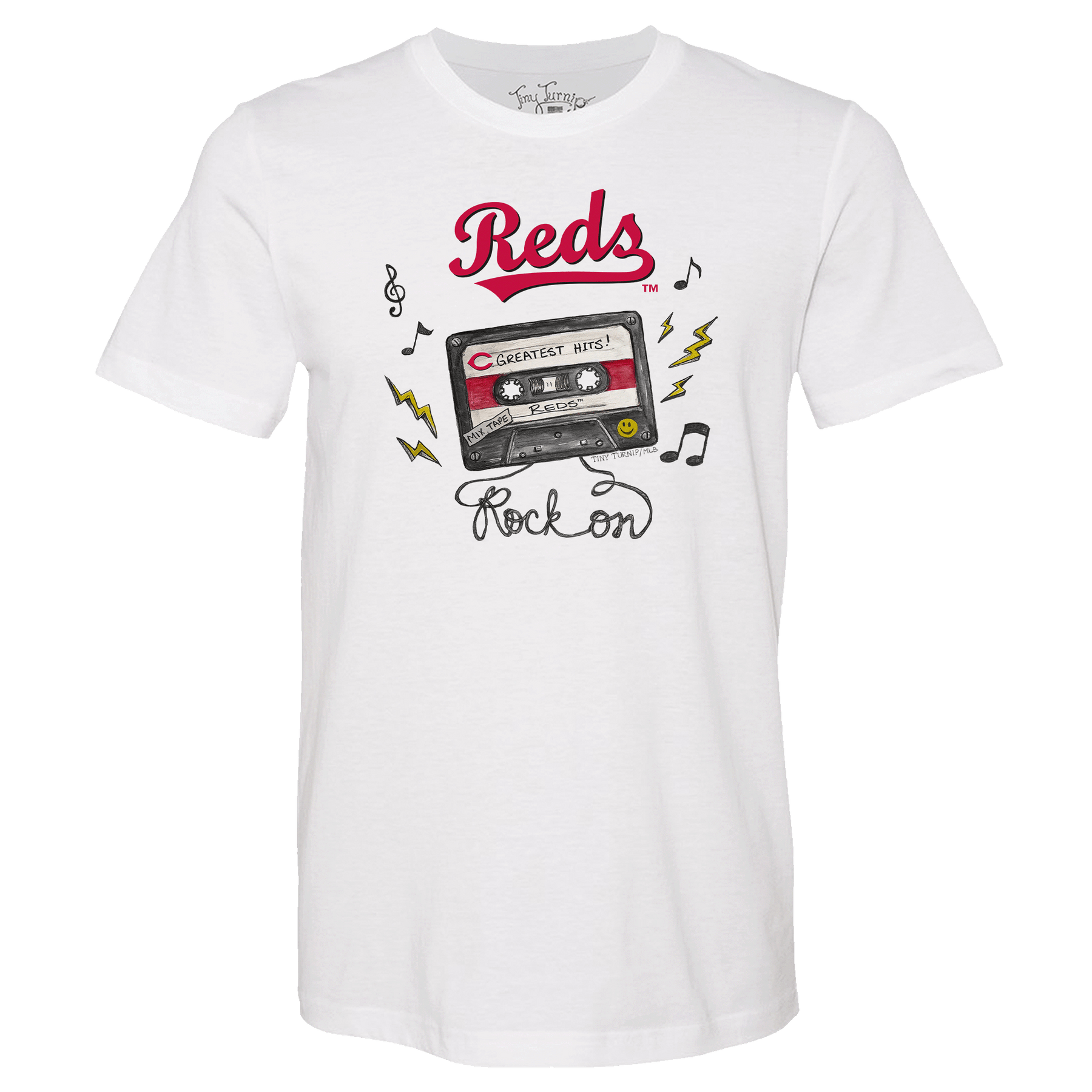 Cincinnati Reds Mixtape Unisex Tee Shirt