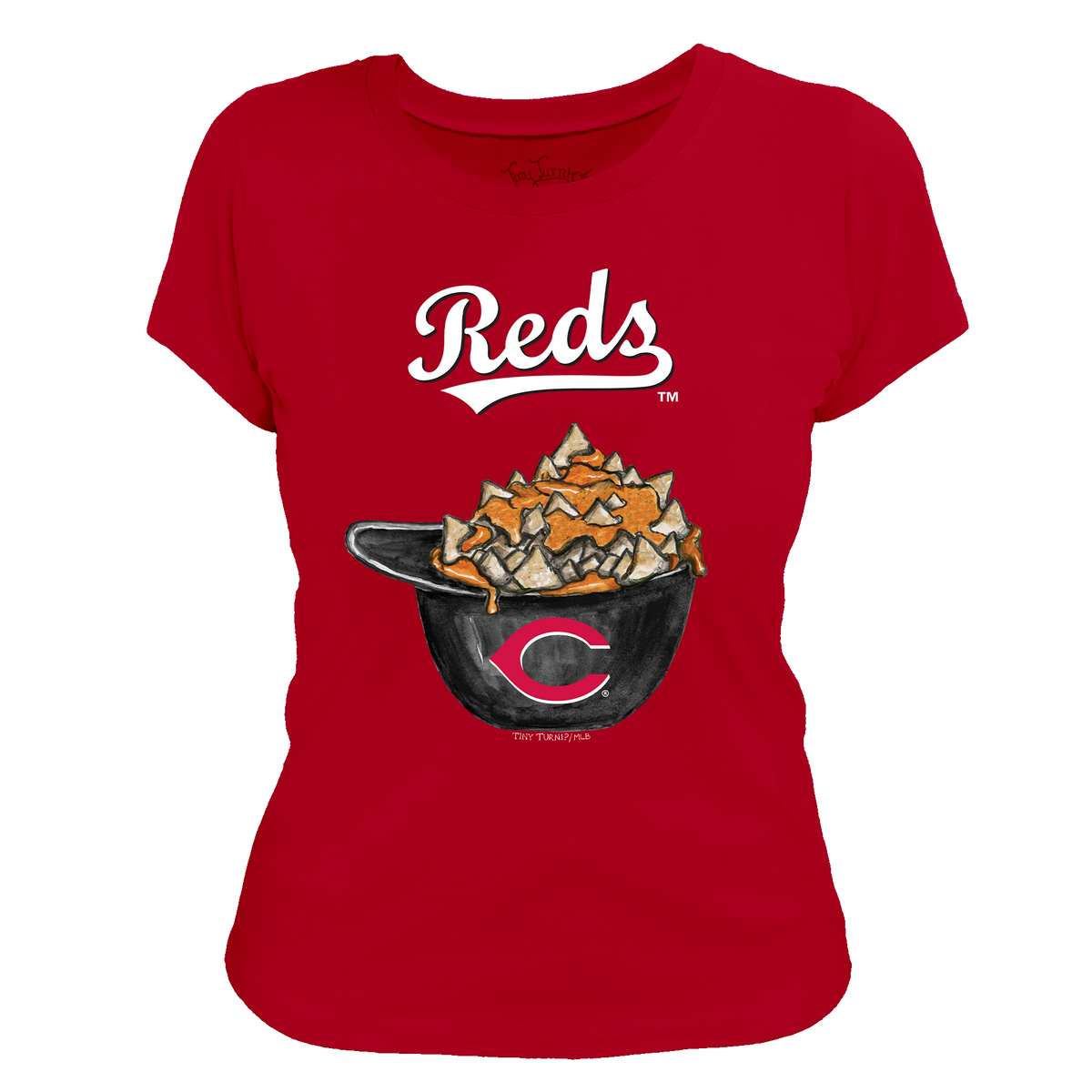 Cincinnati Reds Nacho Helmet Tee Shirt