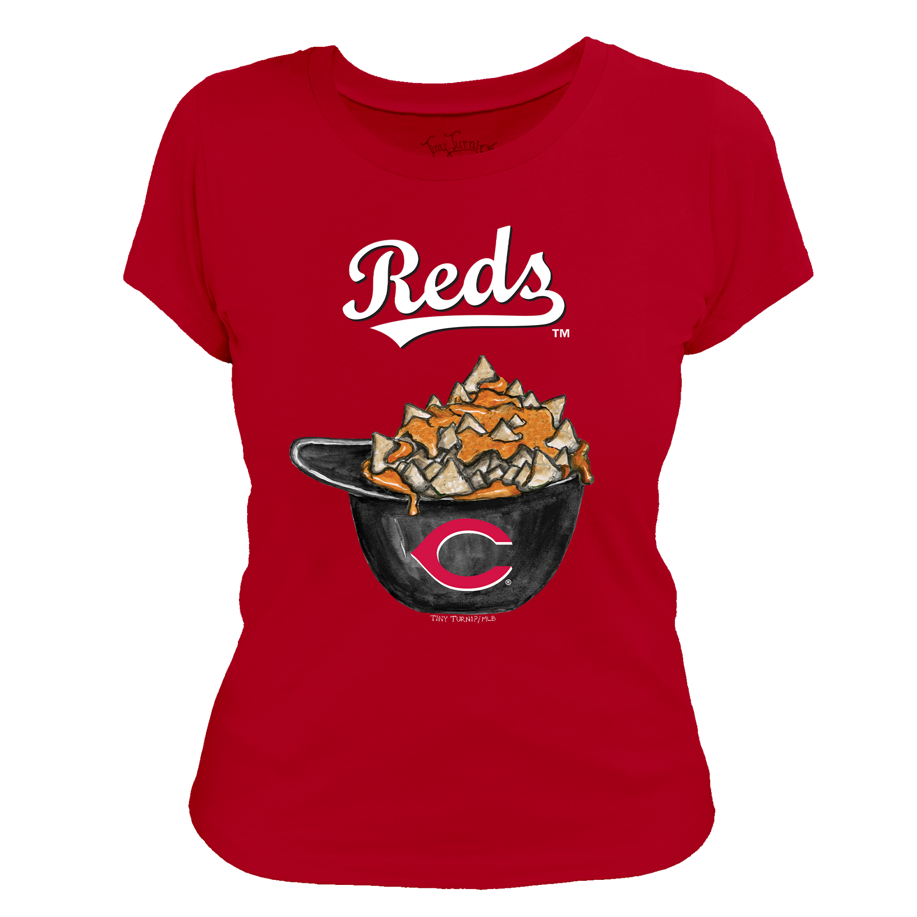 Cincinnati Reds Nacho Helmet Tee Shirt