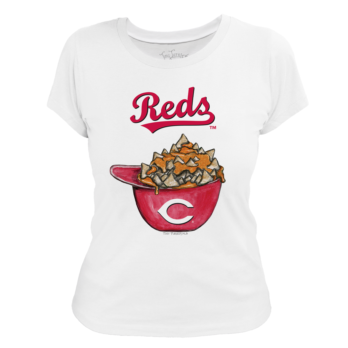 Cincinnati Reds Nacho Helmet Tee Shirt