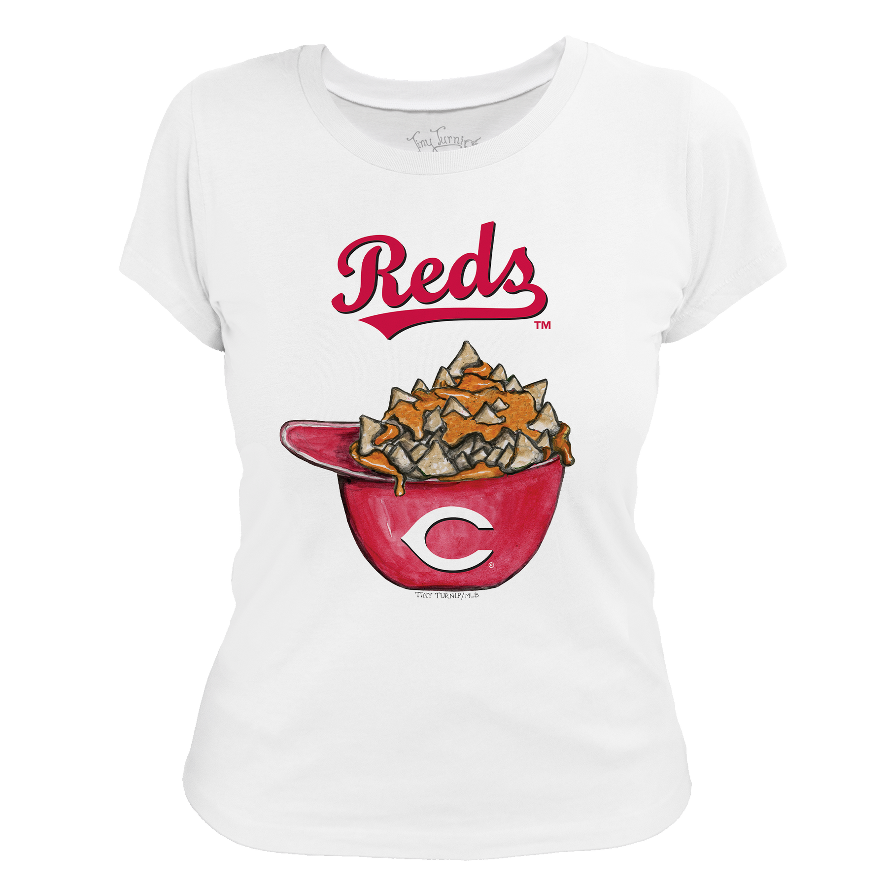 Cincinnati Reds Nacho Helmet Tee Shirt