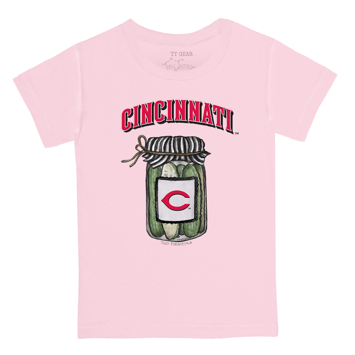 Cincinnati Reds Pickle Jar Kid's Tee Shirt