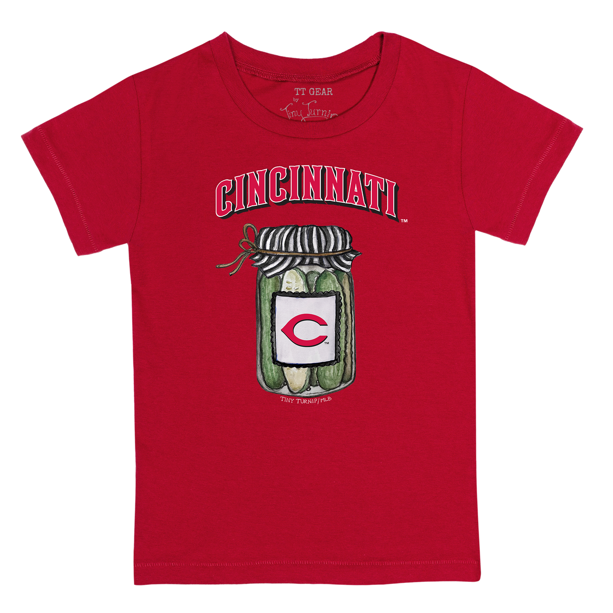 Cincinnati Reds Pickle Jar Kid's Tee Shirt