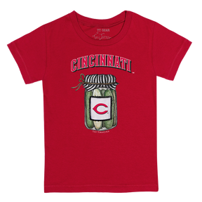 Cincinnati Reds Pickle Jar Kid's Tee Shirt
