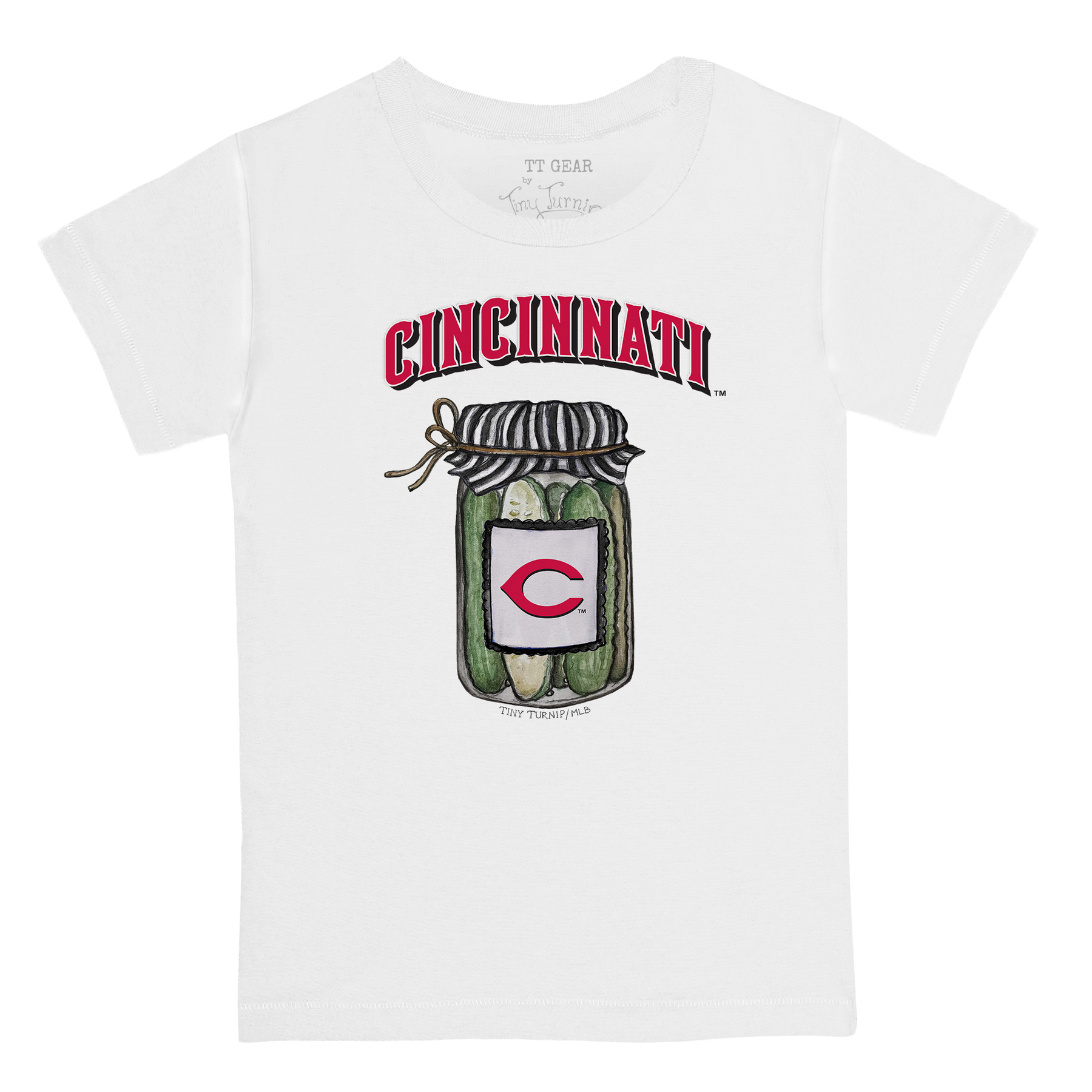 Cincinnati Reds Pickle Jar Kid's Tee Shirt