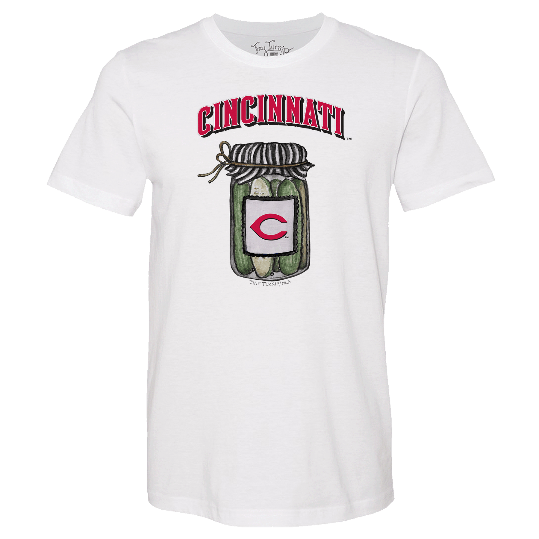 Cincinnati Reds Pickle Jar Unisex Tee Shirt