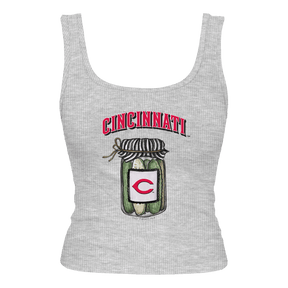 Cincinnati Reds Pickle Jar Emmy Tank