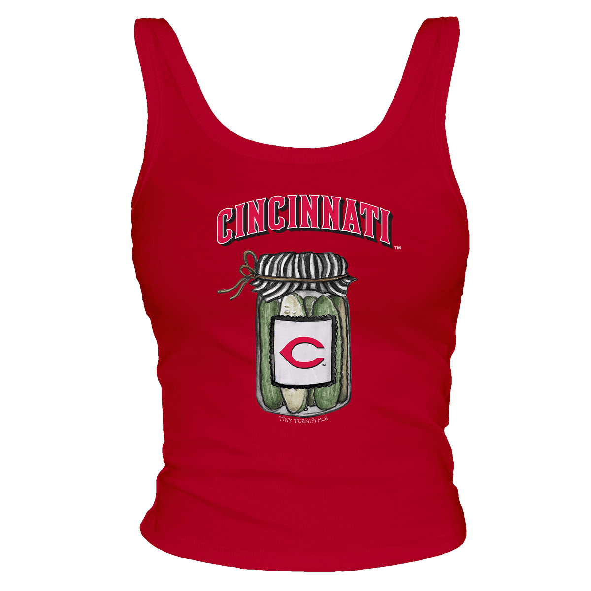 Cincinnati Reds Pickle Jar OG Tank