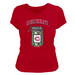 Cincinnati Reds Pickle Jar Women's Tee Shirt