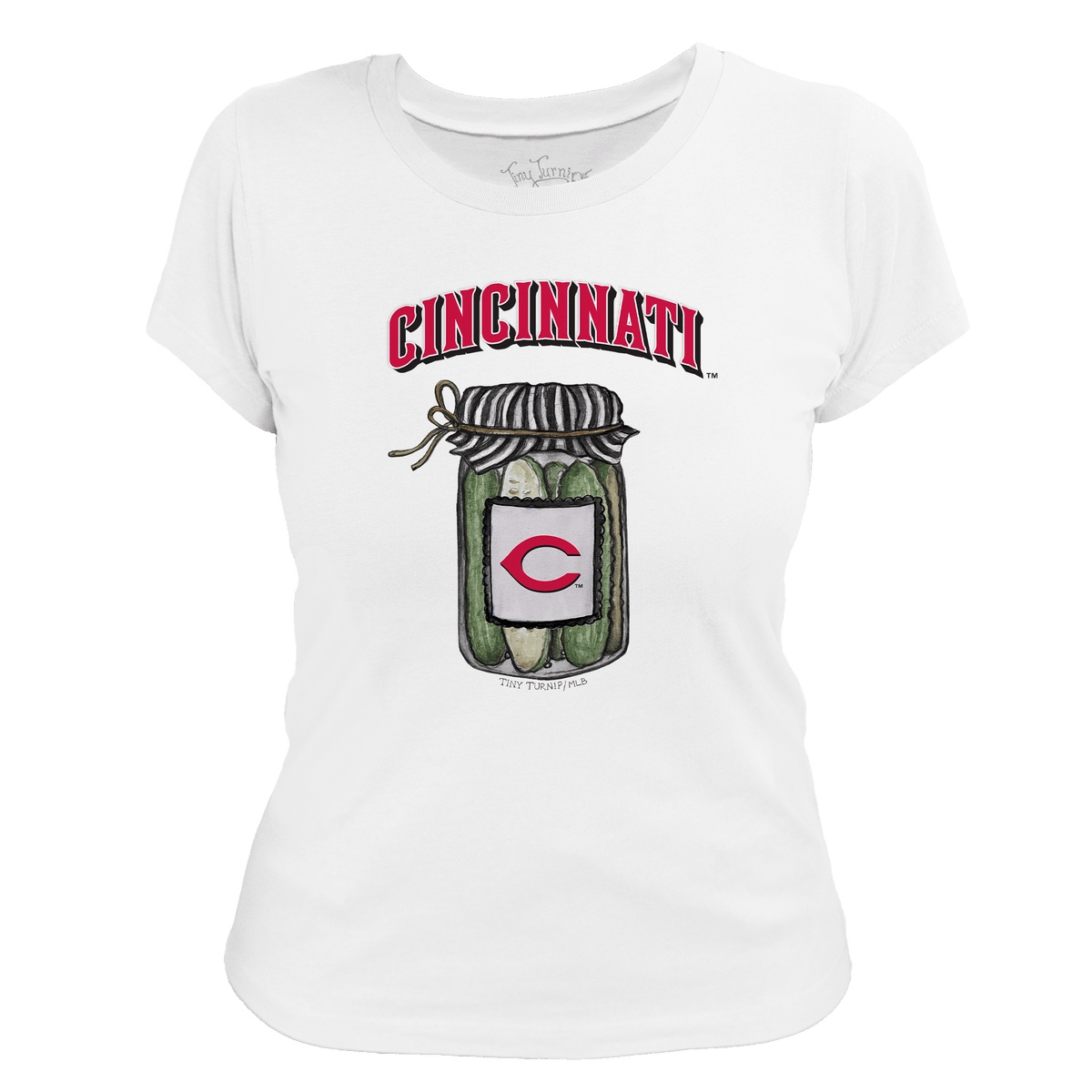 Cincinnati Reds Pickle Jar Women's Tee Shirt