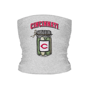 Cincinnati Reds Pickle Jar Tube Top