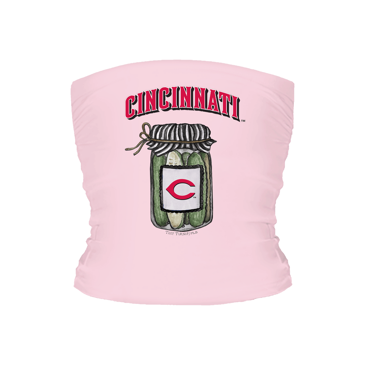 Cincinnati Reds Pickle Jar Tube Top