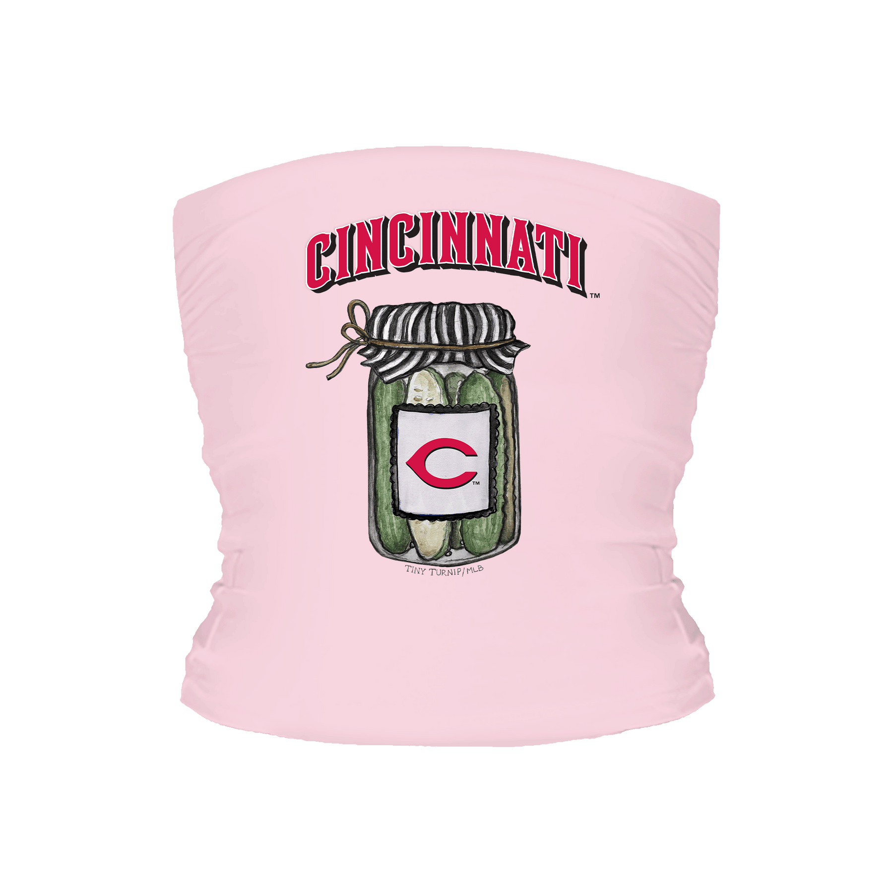 Cincinnati Reds Pickle Jar Tube Top