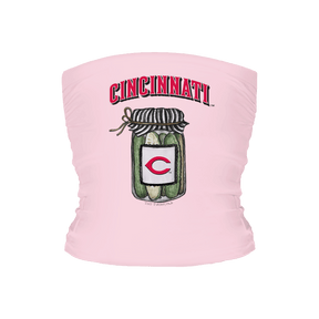 Cincinnati Reds Pickle Jar Tube Top