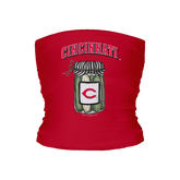 Cincinnati Reds Pickle Jar Tube Top