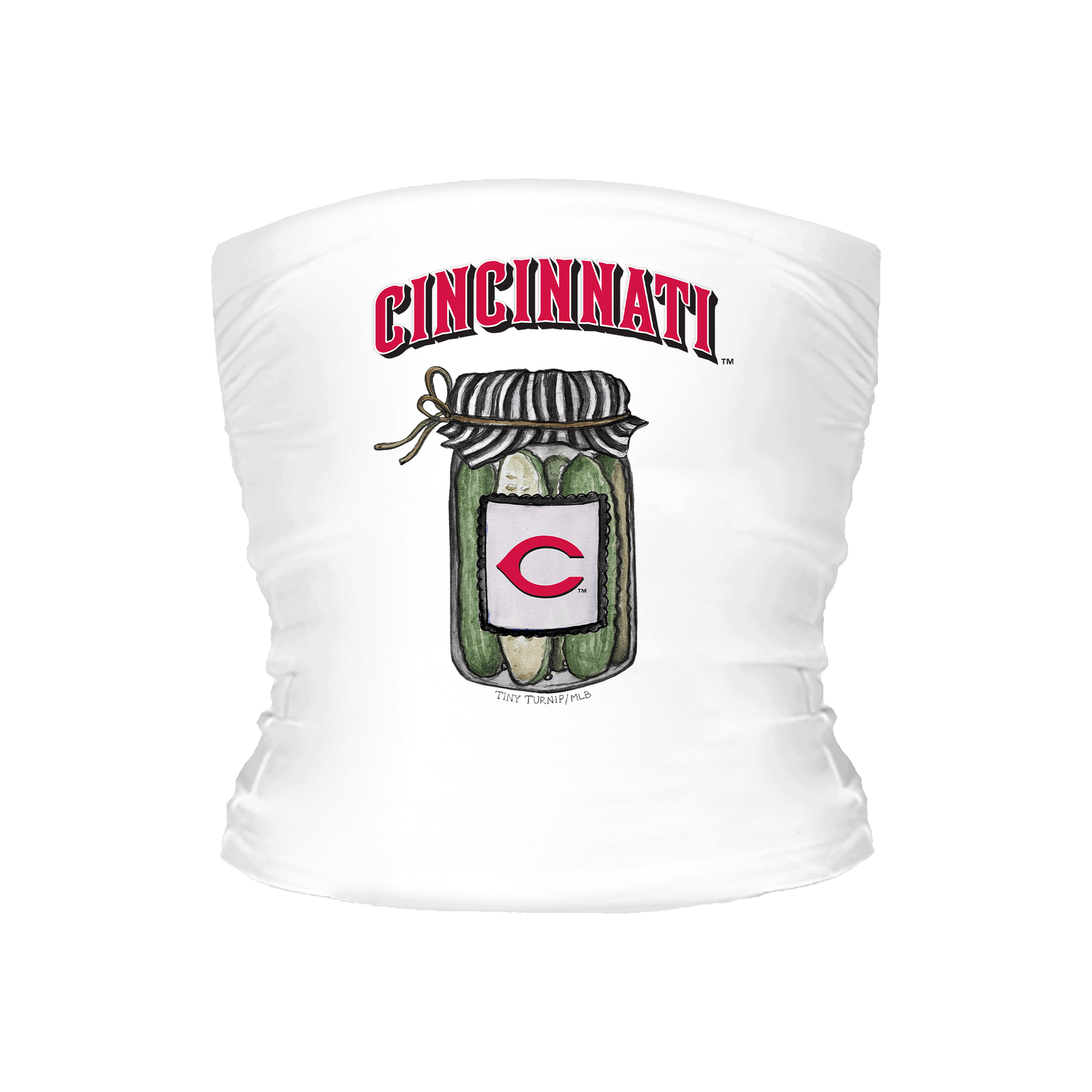 Cincinnati Reds Pickle Jar Tube Top