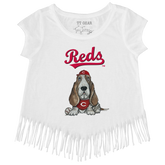 Cincinnati Reds Puddy Fringe Tee - Tiny Turnip