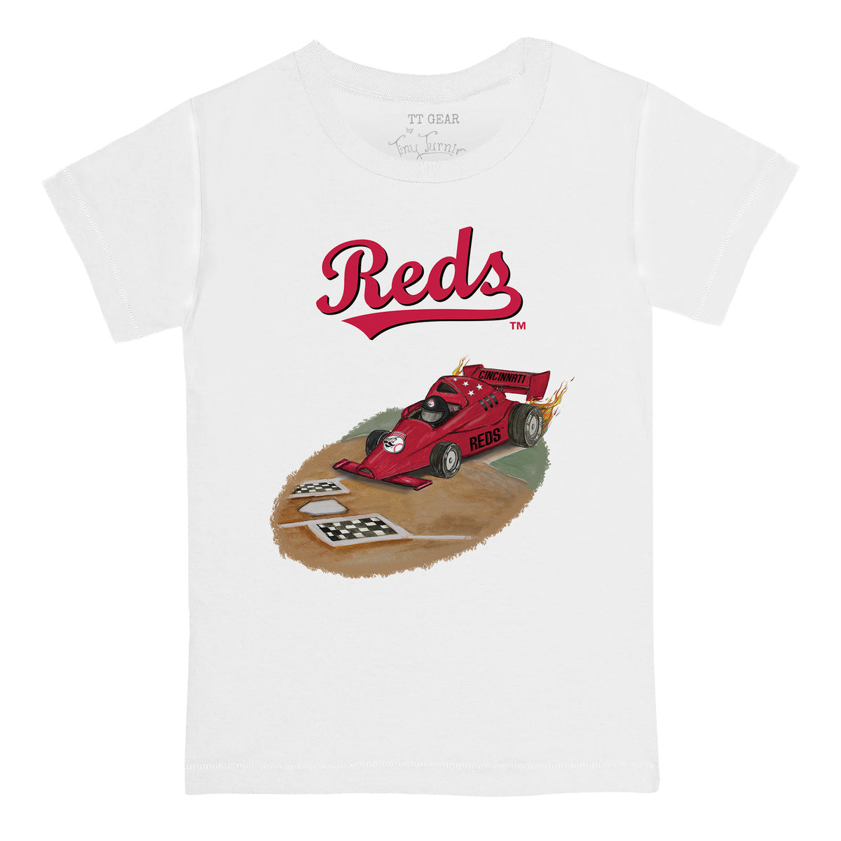 Cincinnati Reds Race Car Tee Shirt