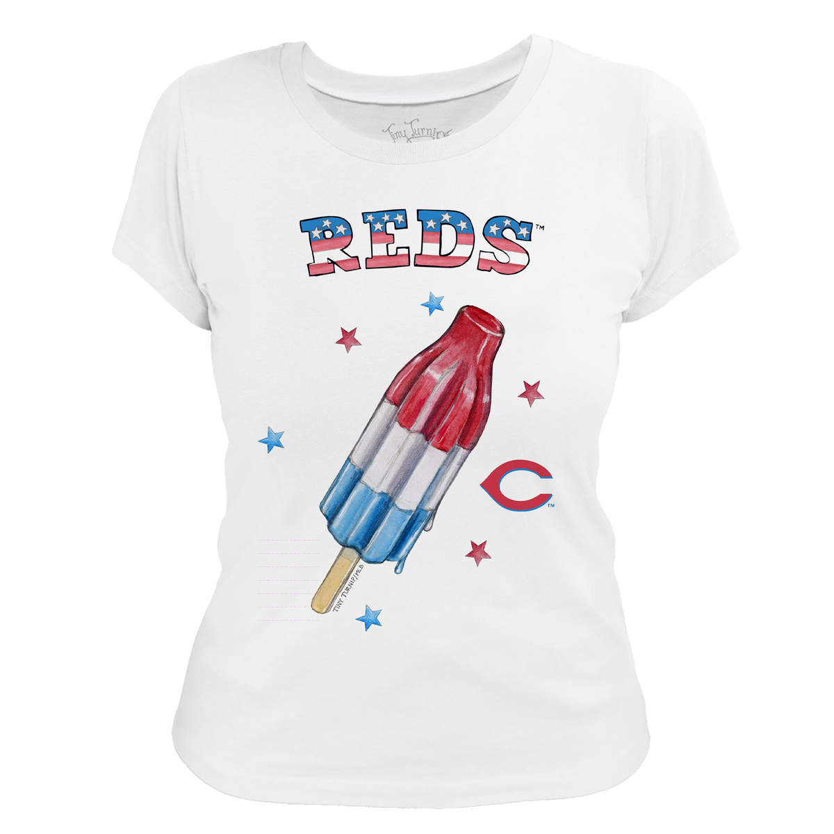 Cincinnati Reds Rocket Pop Women's Tee Shirt