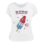 Cincinnati Reds Rocket Pop Women's Tee Shirt