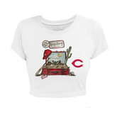 Cincinnati Reds Spring Training 2026 Riley Crop Tee - Tiny Turnip