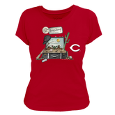 Cincinnati Reds Spring Training 2026 Women's Tee Shirt - Tiny Turnip