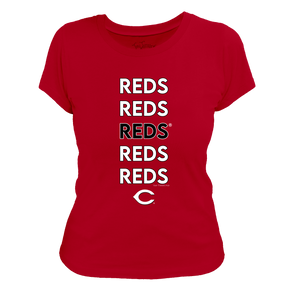 Cincinnati Reds Stacked Tee Shirt