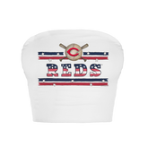 Cincinnati Reds Stars and Stripes Crop Tube Top