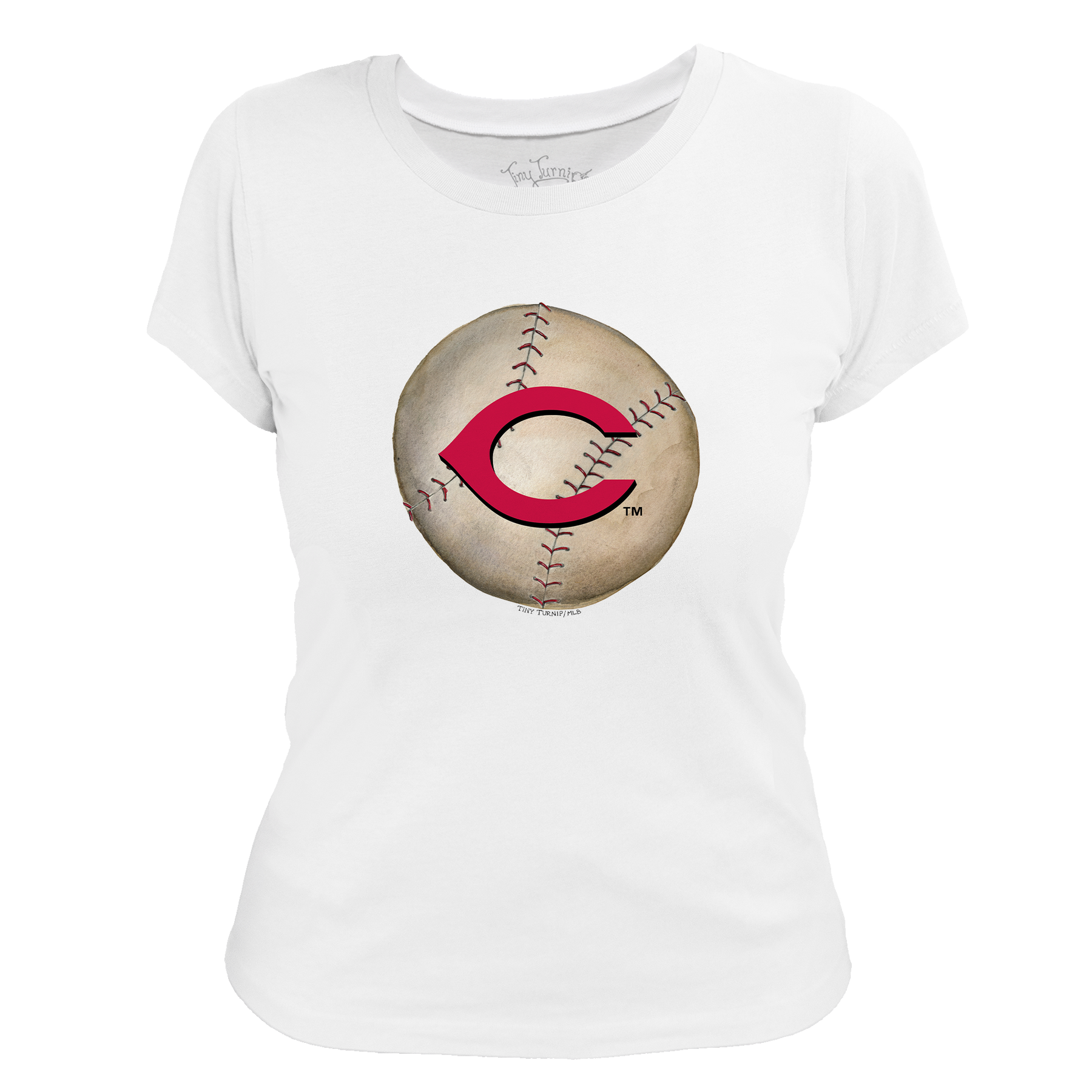Cincinnati Reds Stitched Baseball Tee Shirt