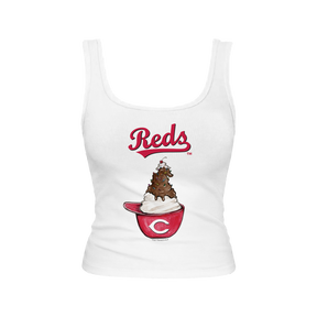 Cincinnati Reds Sundae Helmet Emmy Tank