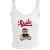 Cincinnati Reds Teddy Lace Tank