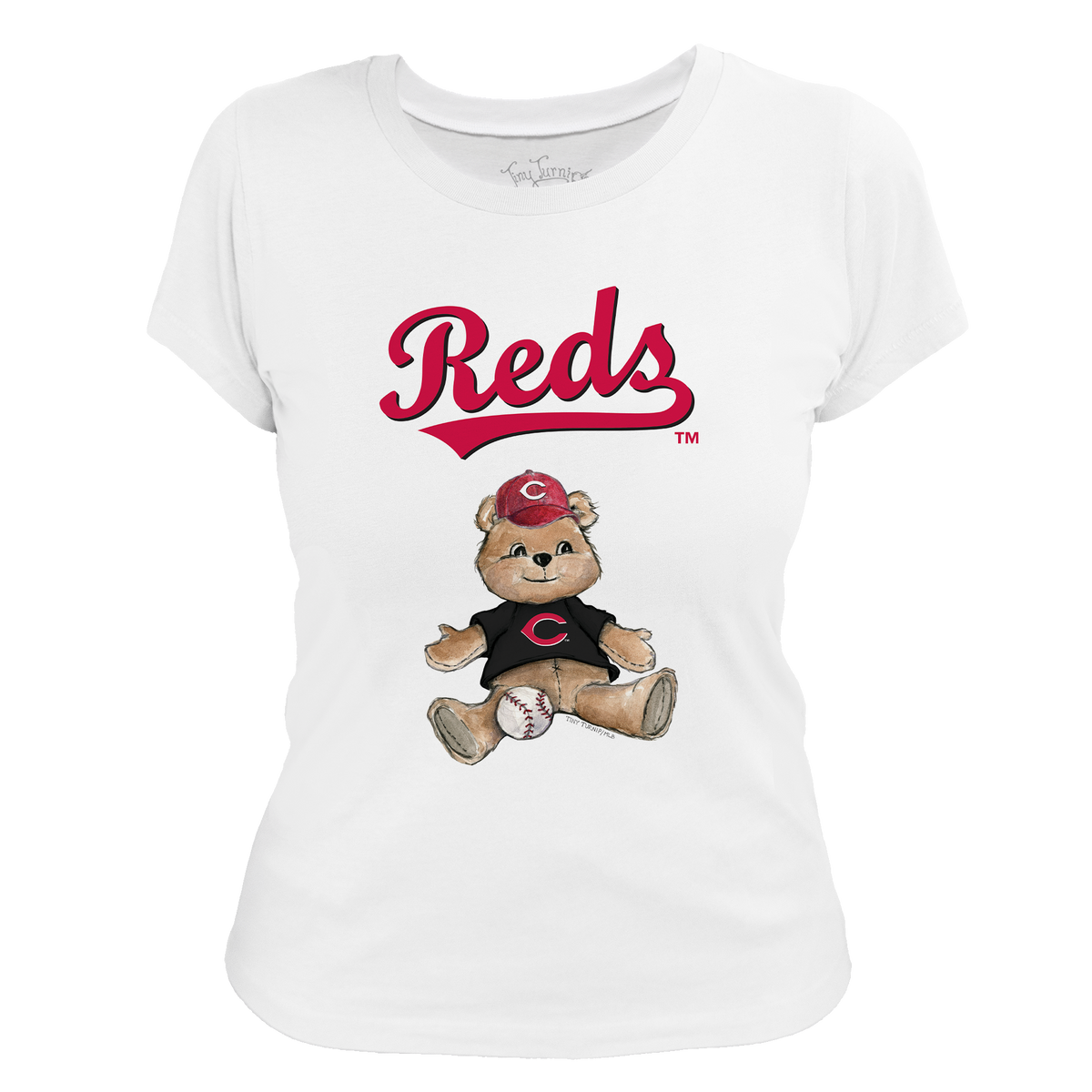 Cincinnati Reds Boy Teddy Women's Tee Shirt