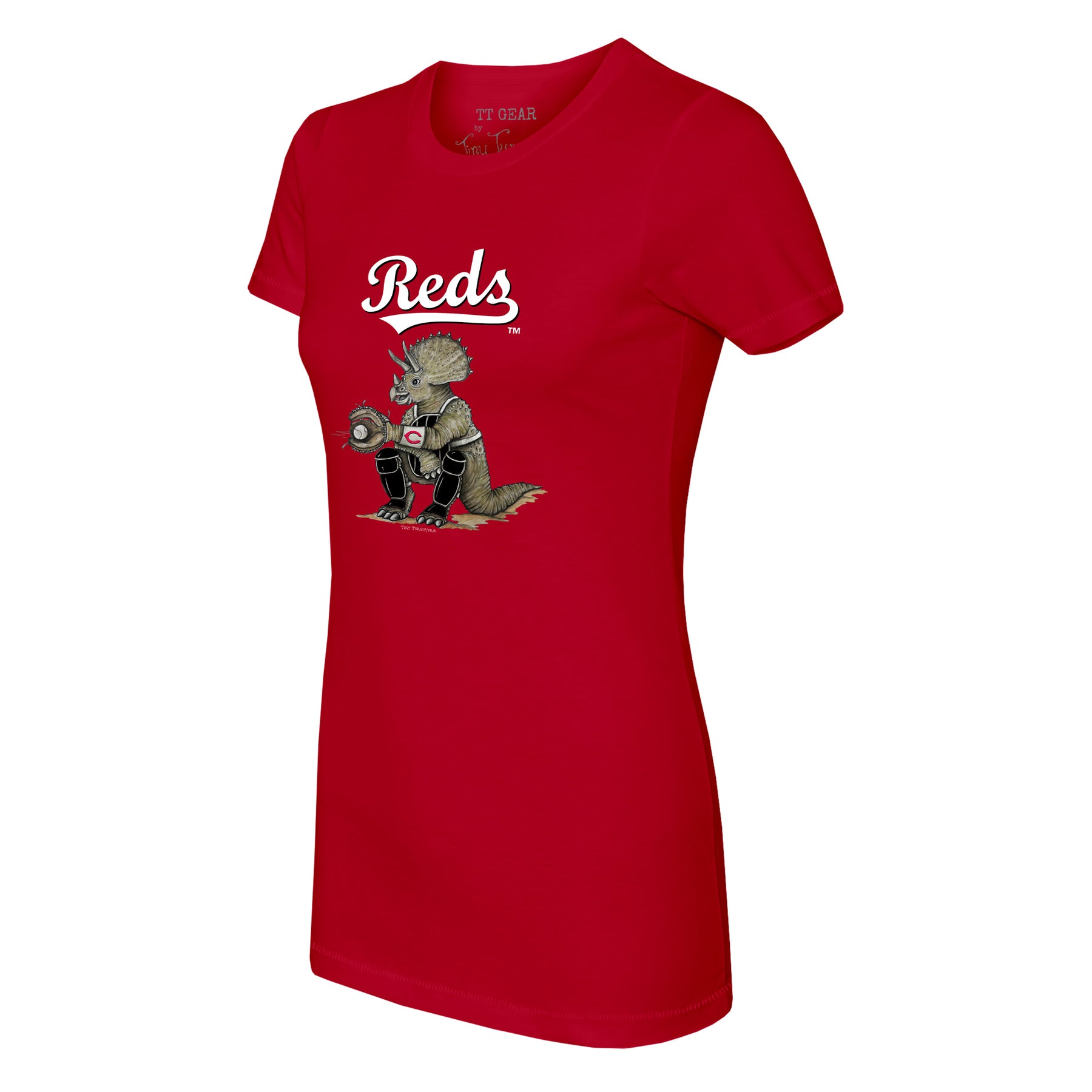 Cincinnati Reds Triceratops Tee Shirt