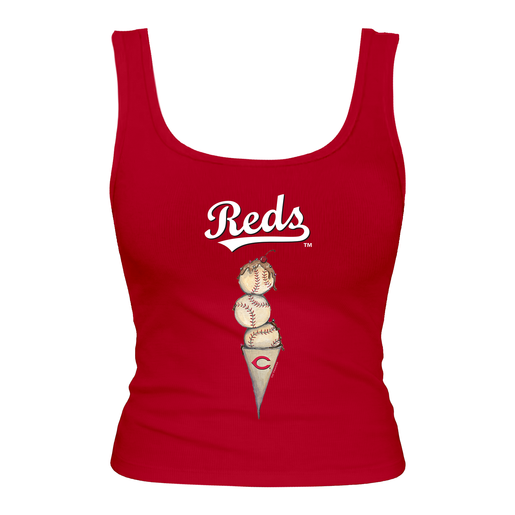 Cincinnati Reds Triple Scoop Emmy Tank