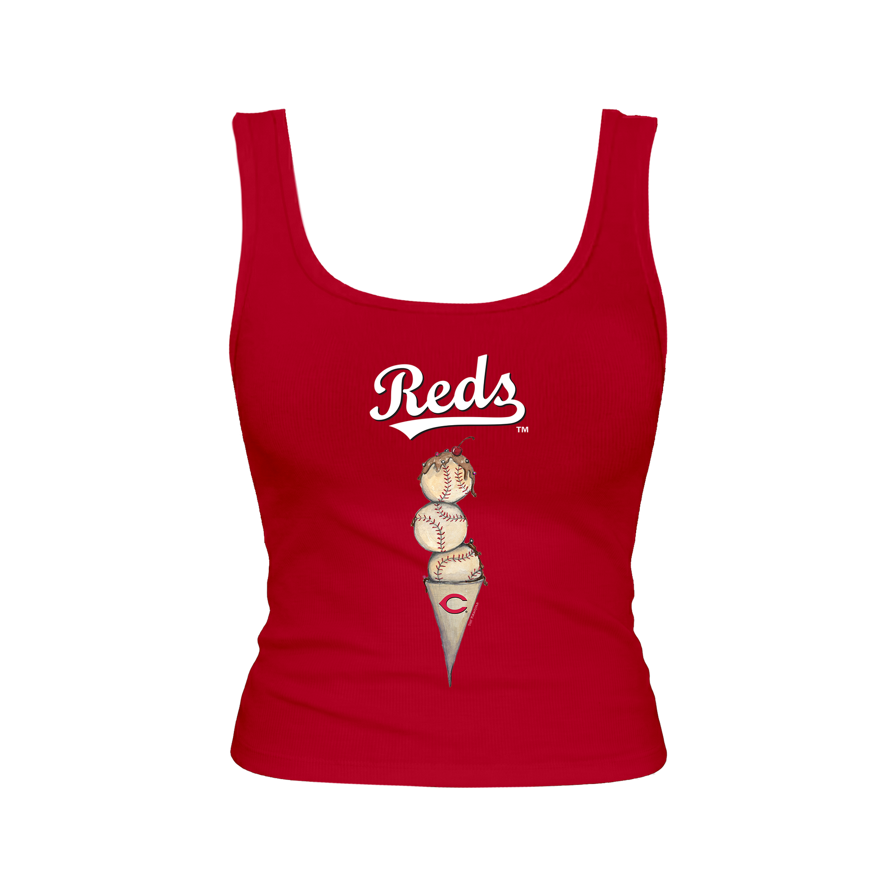 Cincinnati Reds Triple Scoop Emmy Tank