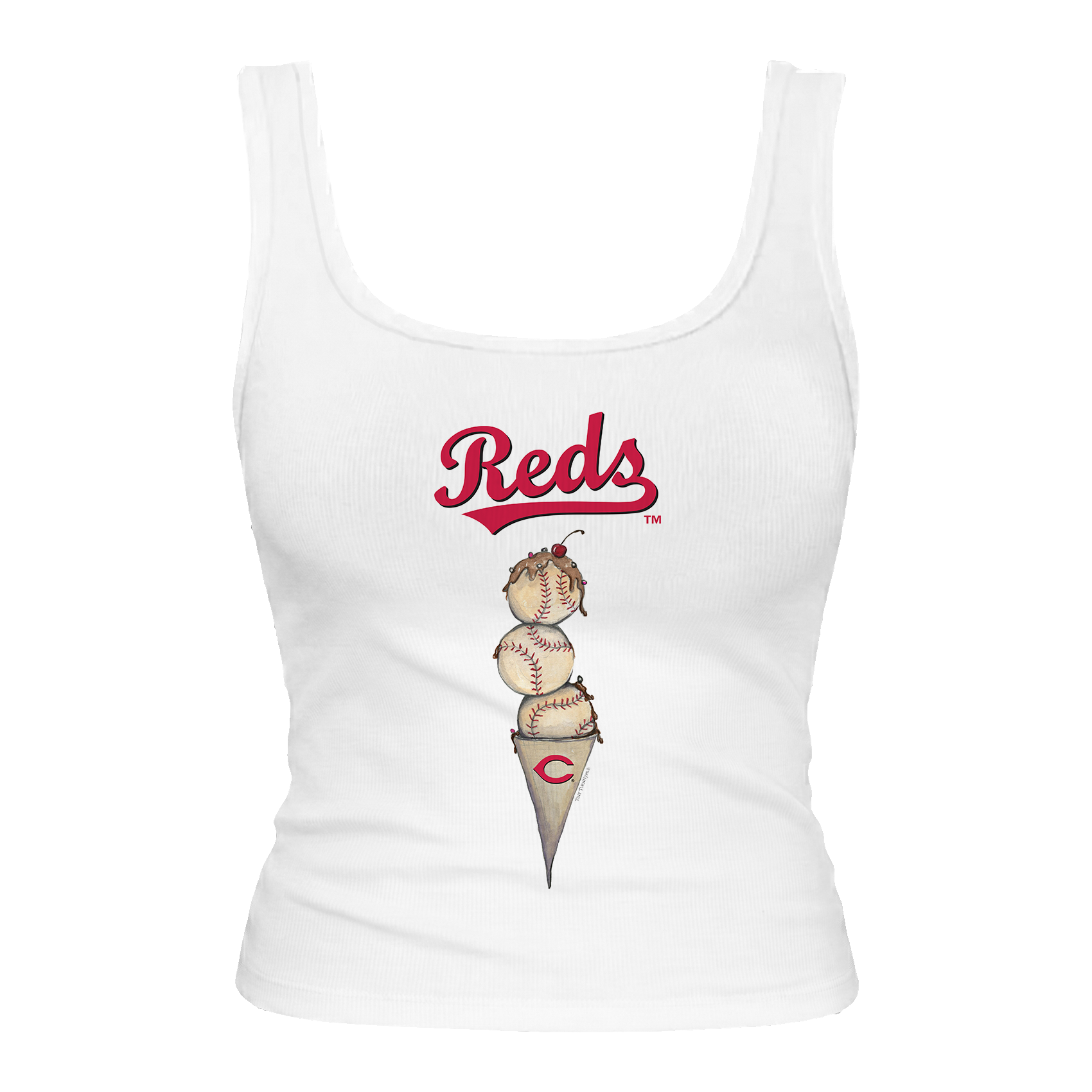 Cincinnati Reds Triple Scoop Emmy Tank