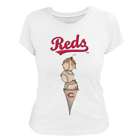 Cincinnati Reds Triple Scoop Women's Tee Shirt