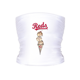 Cincinnati Reds Triple Scoop Tube Top